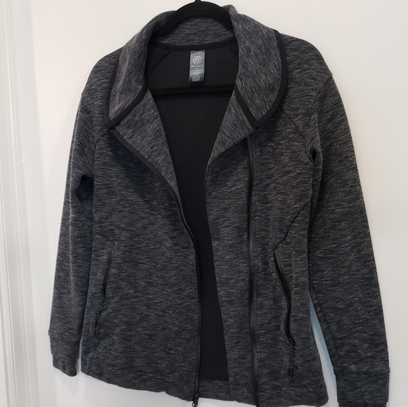 Champion Sweaters - Champion Athletic Wear Jacket Asymmetrical Zip Front and Zip Pockets siz…